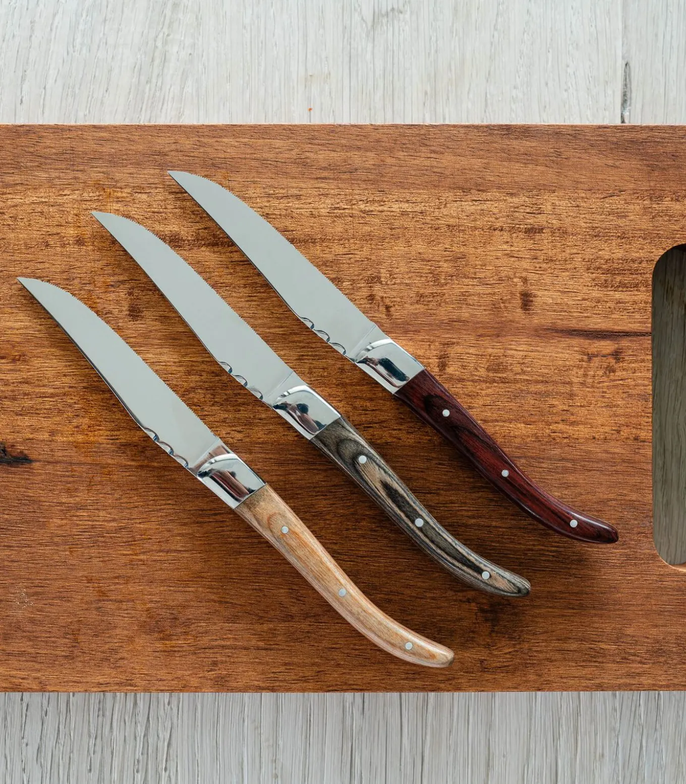 Steakmes bruin Corta - set/4