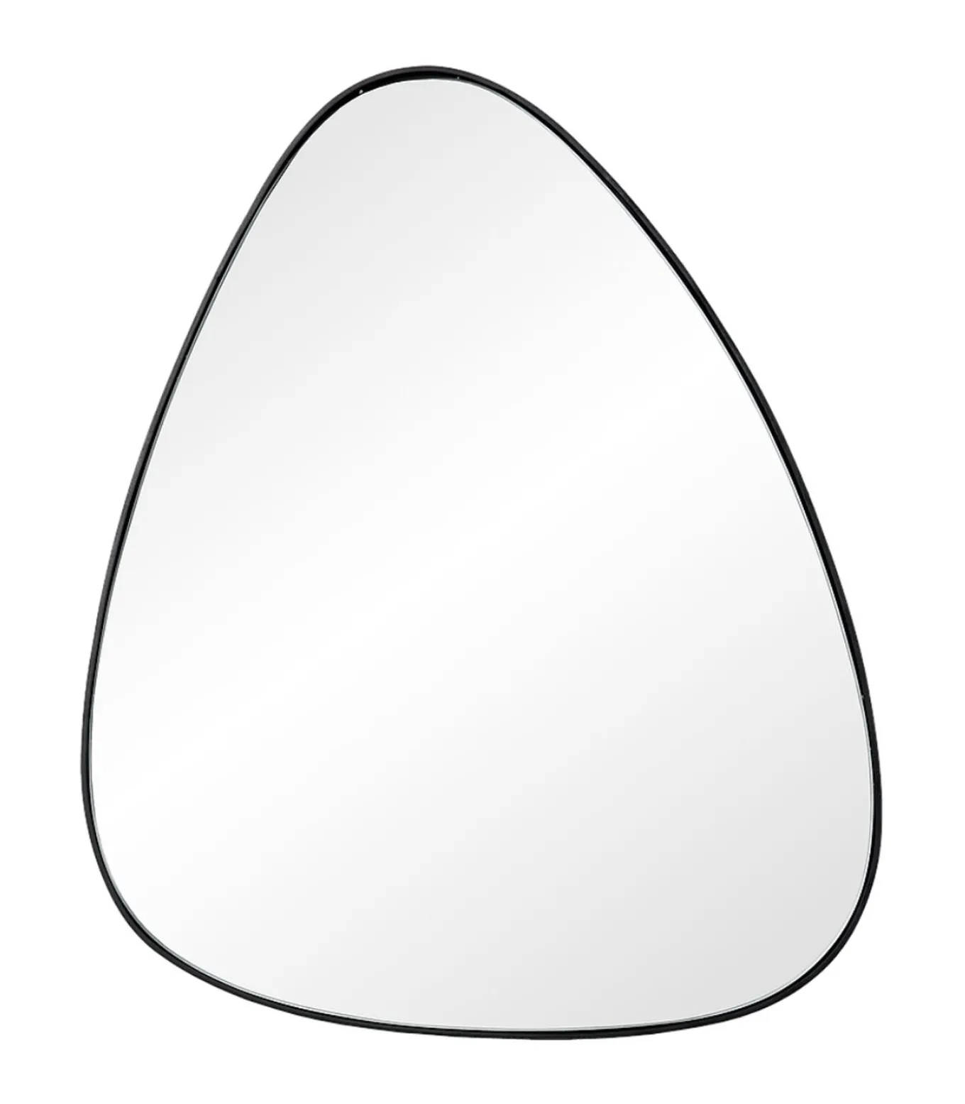 Stone Large - Spiegel - Zwart