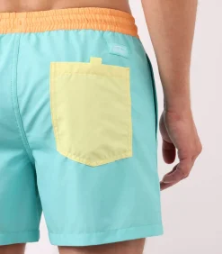 Strand korte stretch grafische print BEACHBREAK