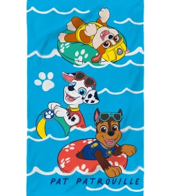 Strandlaken met print, 100% katoen, PAW PATROL WATER