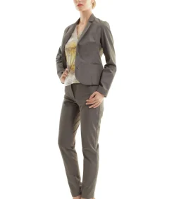 Stretch jasje van katoenmix