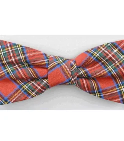 Strik schotse ruit rood