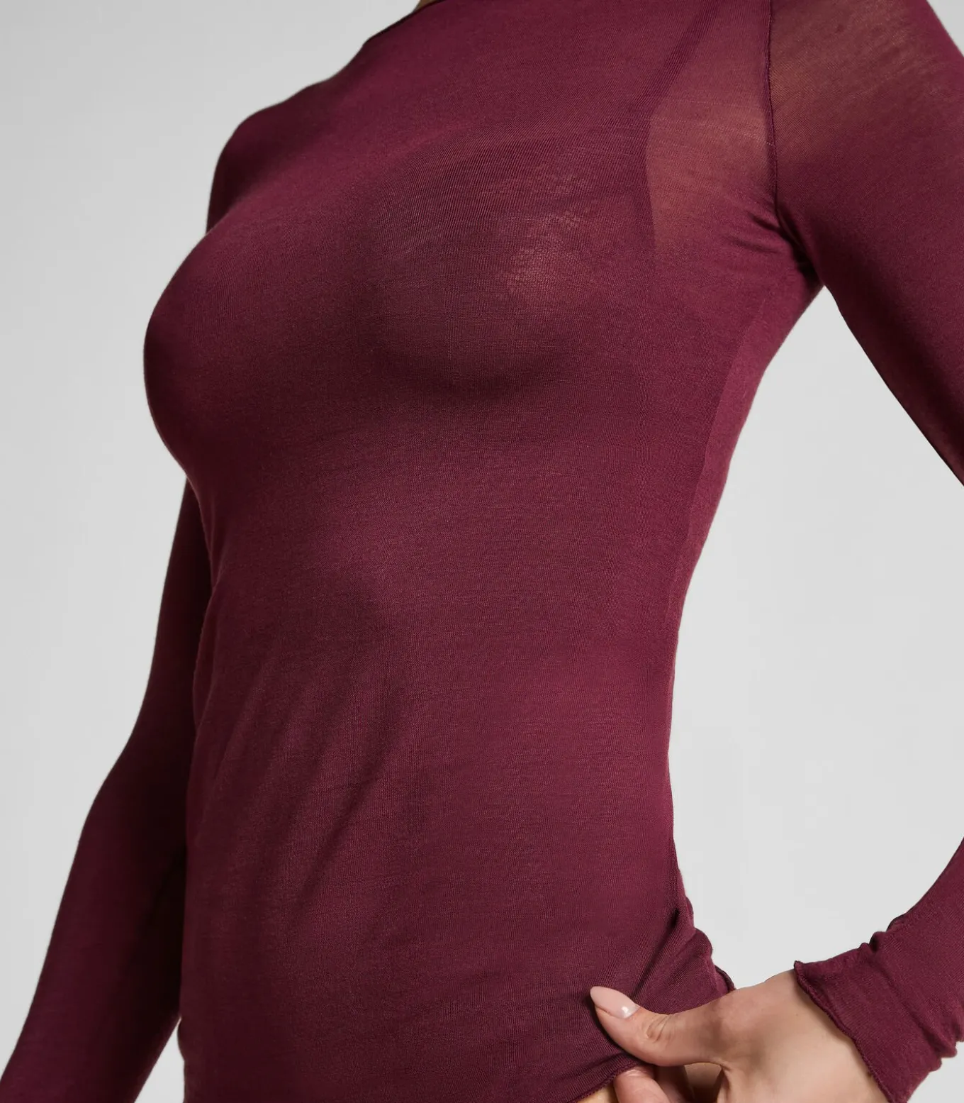 super soft Boothals shirt met Cashmere