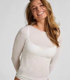 super soft Boothals shirt met Cashmere