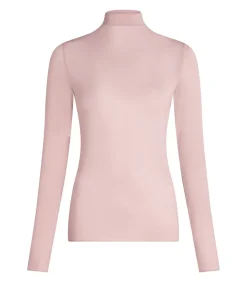 super soft Turtleneck shirt met Cashmere