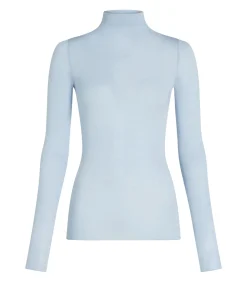 super soft Turtleneck shirt met Cashmere