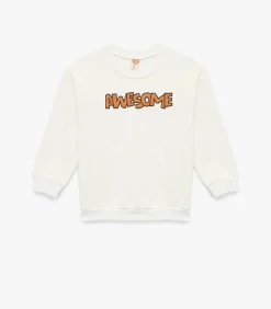 Sweatshirt Ronde Hals Lange Mouwen Katoen