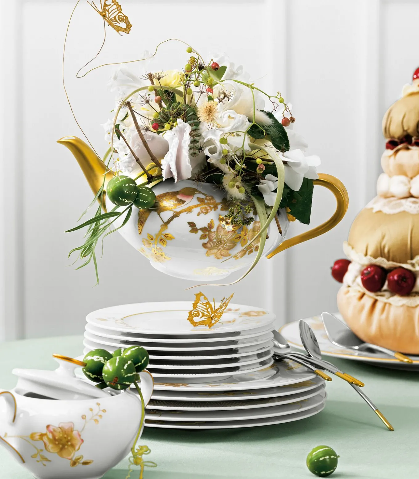 Taartschep Ella gedeeltelijk verguld