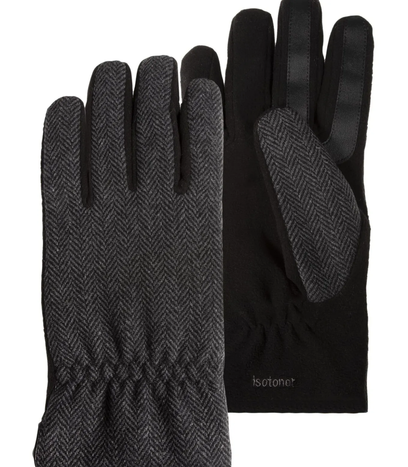 Tactiele herenhandschoenen Chevrons