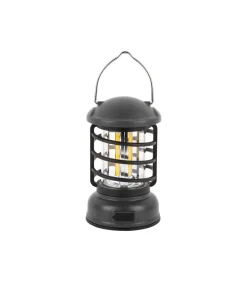 Tafellamp Camping Lantern Led - Zwart - 8.5x8.5x15cm