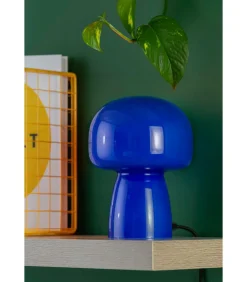 Tafellamp Fervor - Blauw - 15x15x20cm