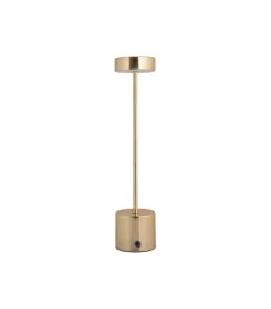 Tafellamp Ganar Led - Goud - 8x8x37.5cm