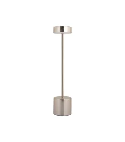 Tafellamp Ganar Led - Zilver - 8x8x37.5cm