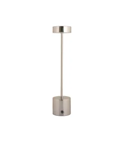 Tafellamp Ganar Led - Zilver - 8x8x37.5cm