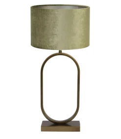 Tafellamp Jamiri/Gemstone - Ant, Brons/Olive - Ø30x67cm