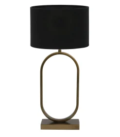 Tafellamp Jamiri/Livigno - Ant, Brons/Zwart - Ø30x67cm