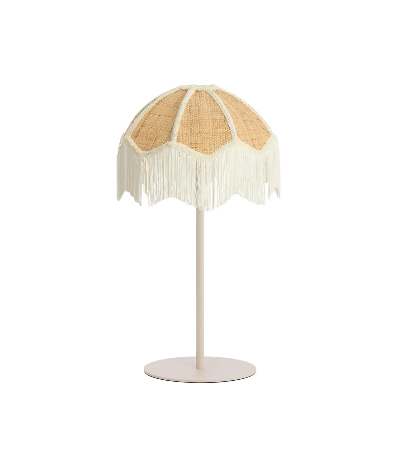 Tafellamp Renato/Sulina - Zand/Naturel - Ø35x52cm