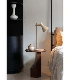 Tafellamp Stavanger - Beige - 28x20x51cm