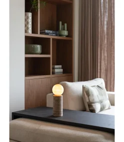 Tafellamp Tivoli - Bruin - Ø12cm