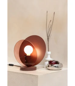 Tafellamp Toledo - Bruin - 22x30x32.5cm