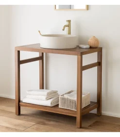 Teak badmeubel 80cm DEWI