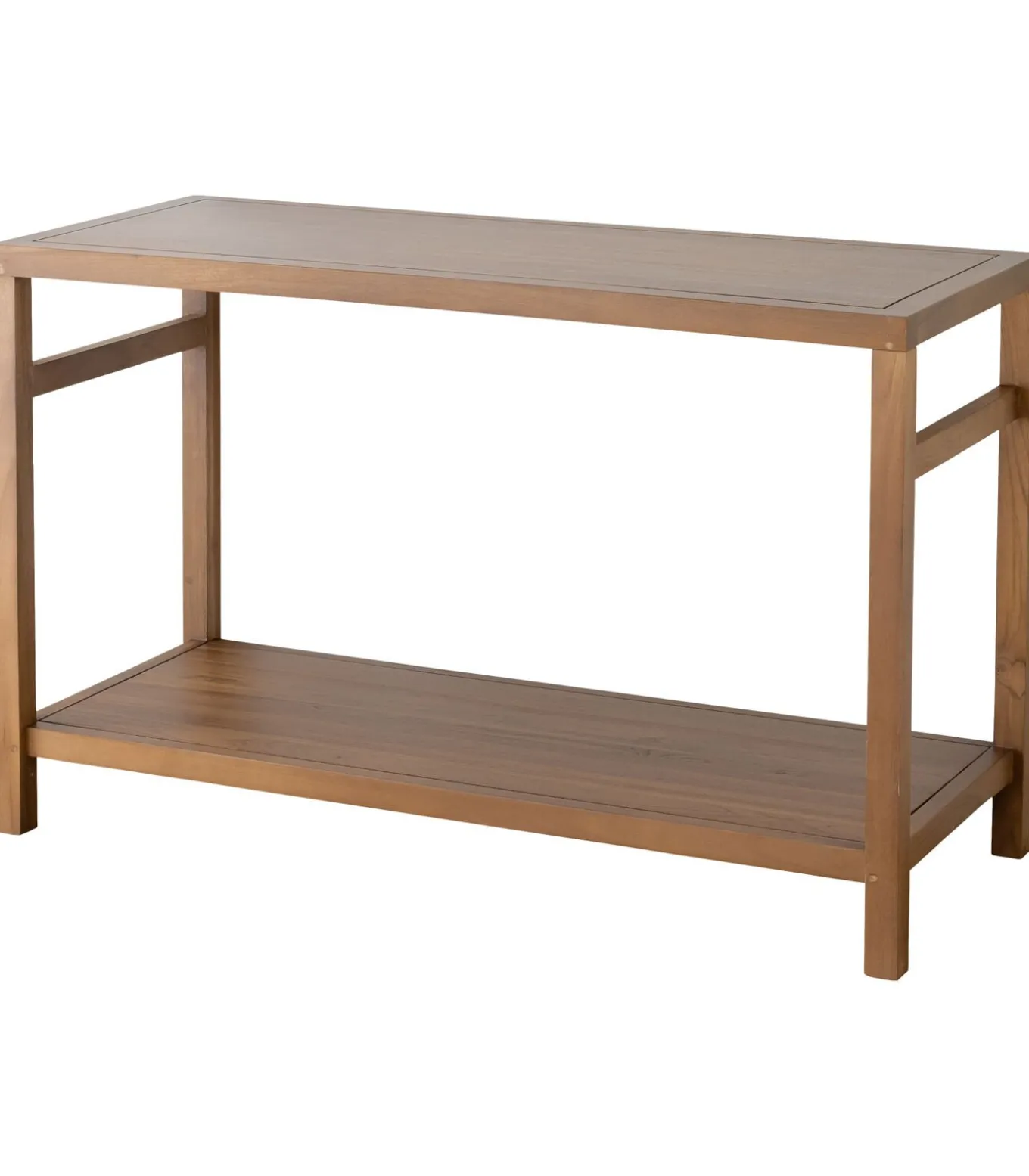 Teak dubbele wastafel 120cm DEWI