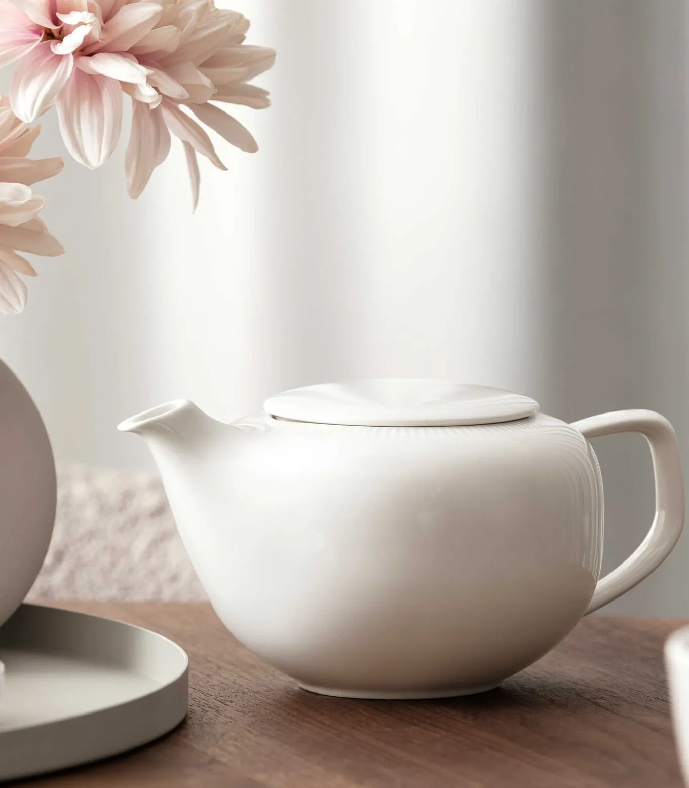 Theepot met deksel en filter Afina