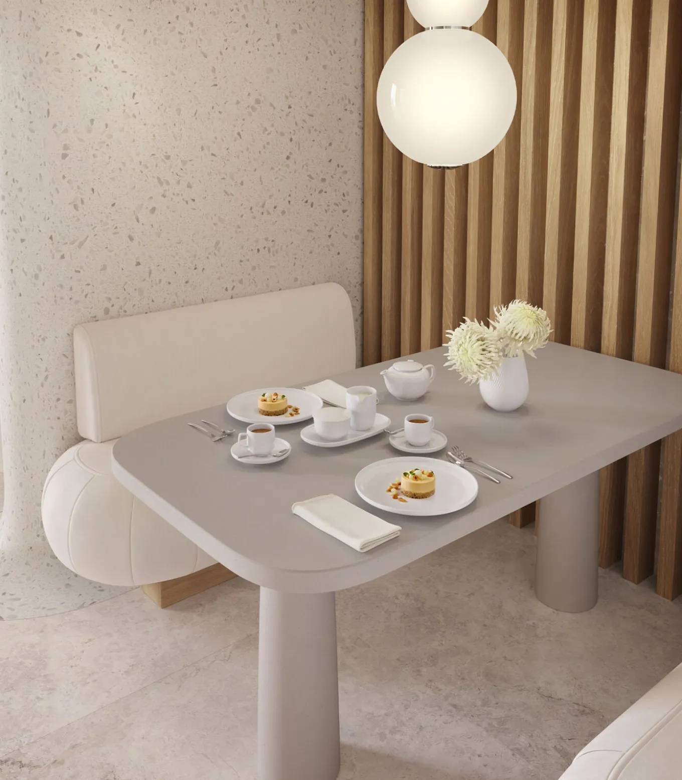 Theepot met deksel en filter Afina