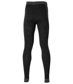 Thermo Legging Heren Premium Zwart Melange