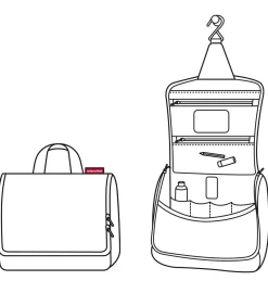 Toiletbag - Toilettas - Dots Zwart