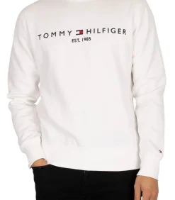 Tommy Hilfiger Sweater Logo Wit