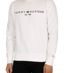 Tommy Hilfiger Sweater Logo Wit