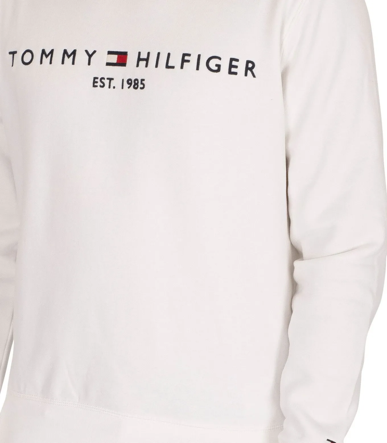 Tommy Hilfiger Sweater Logo Wit
