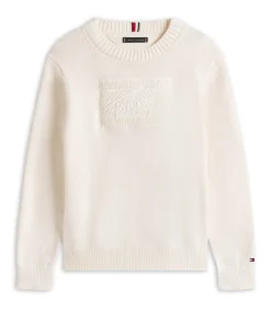 Tommy Script Flag Tonal Sweate