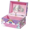 Totum unicorn sieradendoosje muziekdoosje met spiegel en unicorn