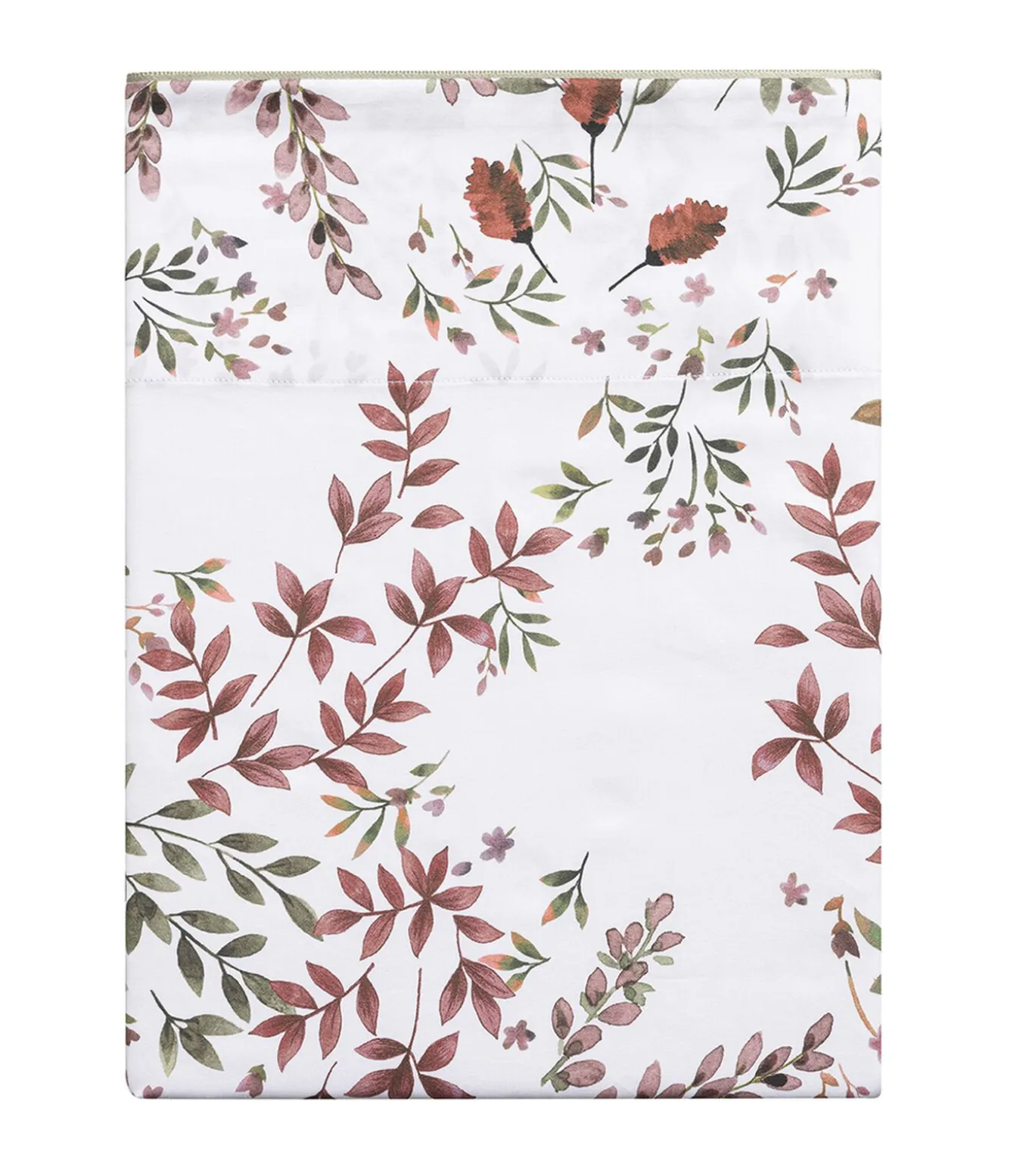 Tourbillon - Effen kussensloop in biologisch katoen satijn