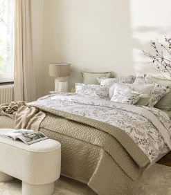 Tourbillon - Effen kussensloop in biologisch katoen satijn