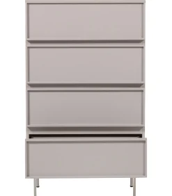 Tours Ladekast 4 Lades - Melamine/ MDF - Zand - 102x70x42