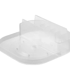 Tower Opbergbakje draaibaar met compartimenten smal - Wit