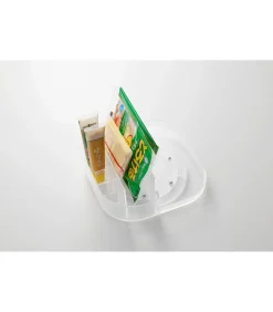 Tower Opbergbakje draaibaar met compartimenten smal - Wit