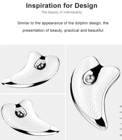 Trillingsvibratie GuaSha Micro-stroom Massager