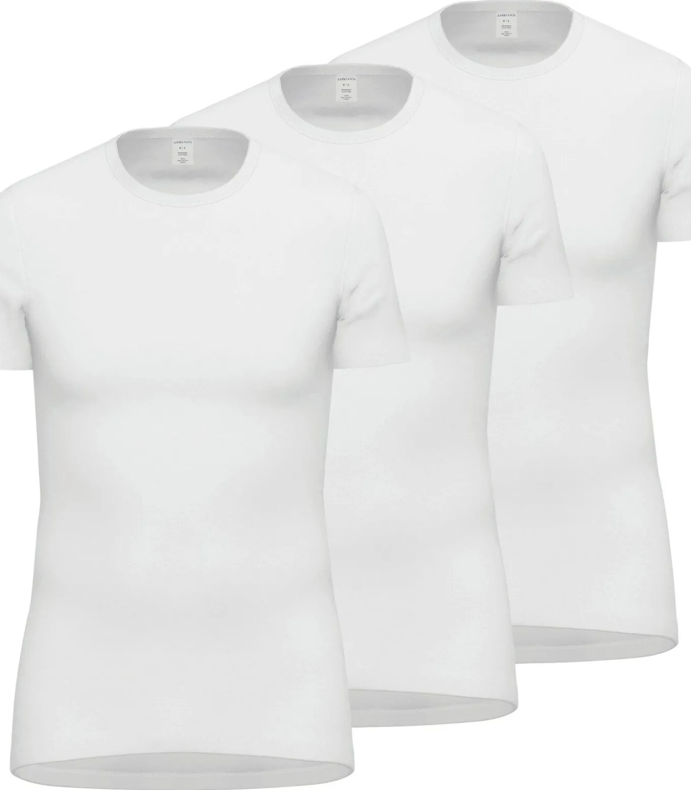 T-shirt Feinripp T-Shirt 3P Set van 3
