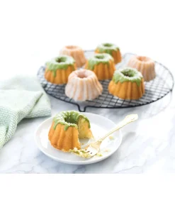 Tulband Bakvorm Anniversary Bundtlette Goud - 6 Tulbanden