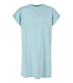 TURTLE NECK - T-shirt - Petrol Blauw