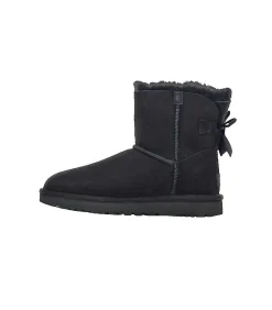 UGG Mini Bailey Bow II suède laarzen zwart dames