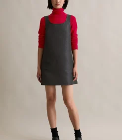 Uitlopende mini jurk regular