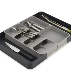 Uitschuifbare Bestekbak - DrawerStore - Grijs