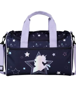 Undercover sporttas eenhoorn Dreamland donkerblauw-paars 35x23cm