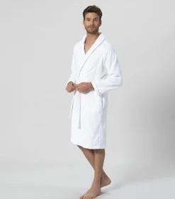 Unisex Badjas Solid Wit - XL