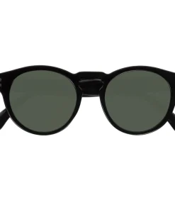 Unisex ronde zonnebril Zwart